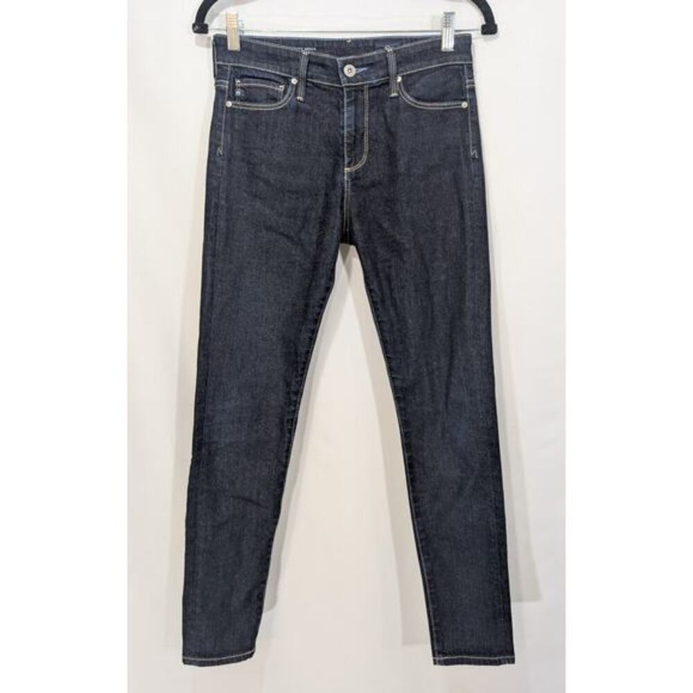 AG Adriano Goldschmied Farrah Skinny Ankle Jeans Dark Wash Women Size 25R‎